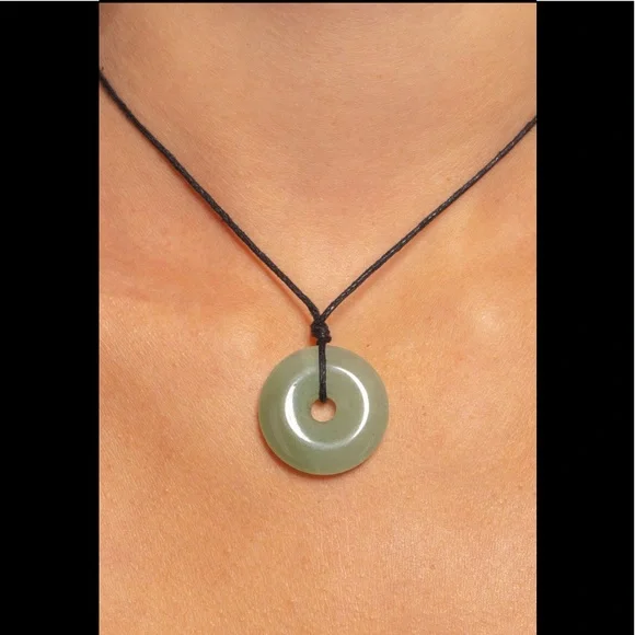 Choker Brandy Melville Circle Necklace Brandy Melville Green